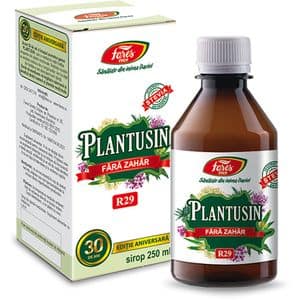 Sirop Plantusin fara zahar R29, 250 ml, FARES