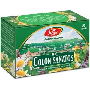 Ceai FARES Colon Sanatos D88, 20 plicuri