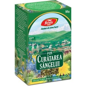 Ceai FARES Curatarea Sangelui P125, 50 g