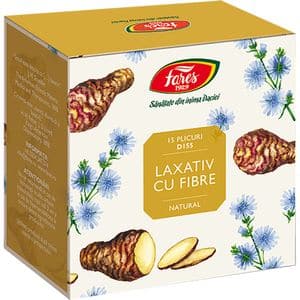 Ceai FARES Laxativ cu Fibre D155, 15 plicuri
