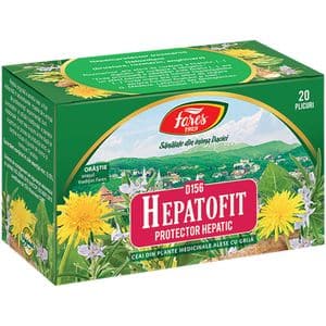 Ceai FARES Hepatofit protector hepatic D156, 20 plicuri