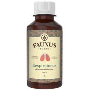 Sirop Respiratorus, 200 ml, FAUNUS PLANT