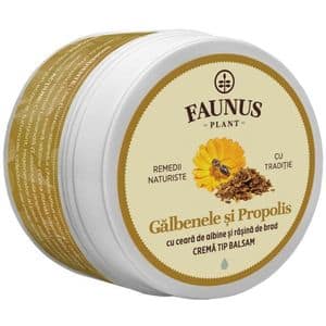 Unguent Galbenele si Propolis, 50 ml, FAUNUS PLANT