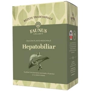 Ceai FAUNUS PLANT Hepatobiliar, 180 g