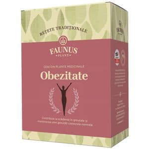 Ceai FAUNUS PLANT Obezitate, 180 g