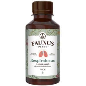 Sirop Respiratorus cu miere si propolis, 200 ml, FAUNUS PLANT