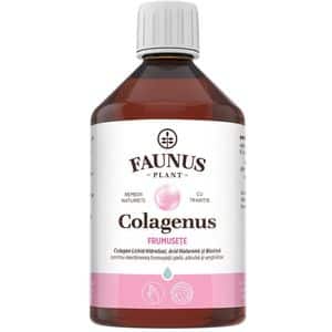 Colagenus Frumusete - Colagen lichid hidrolizat pentru par, piele si unghii, 500 ml, FAUNUS PLANT