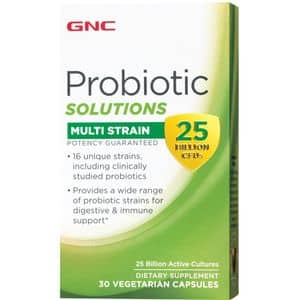 Supliment alimentar Ultra Probiotic Complex 25 miliarde CFU Probiotic Solutions, 30 Capsule, GNC