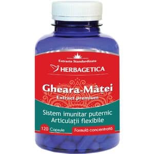Supliment alimentar Gheara Matei, 120 capsule, HERBAGETICA
