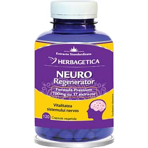 Supliment NEURO Regenerator, 120 capsule, HERBAGETICA
