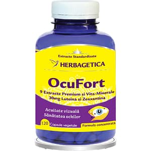 Supliment OcuFort, 120 capsule, HERBAGETICA