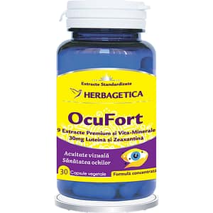 Supliment OcuFort, 30 capsule, HERBAGETICA