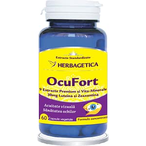Supliment OcuFort, 60 capsule, HERBAGETICA