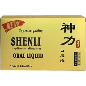 Supliment alimentar Shenli Potent, 6 fiole x 10 ml, ORIENTAL HERBAL