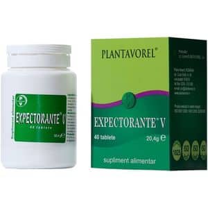 Supliment Expectorante, 40 comprimate, PLANTAVOREL