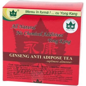 Ceai Anti-adipos Ginseng, YONG KANG, 30 plicuri, 60 g