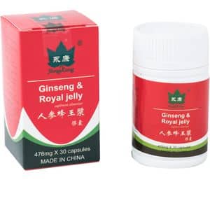 Supliment alimentar Ginseng + Royal Jelly, 30 capsule, YONG KANG