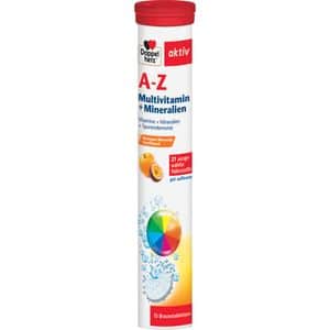 Supliment alimentar Aktiv A-Z Multivitamine + Minerale, 15 comprimate efervescente, DOPPELHERZ