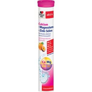 Supliment alimentar Aktiv Calciu + Magneziu + Zinc + Seleniu, 15 comprimate efervescente, DOPPELHERZ