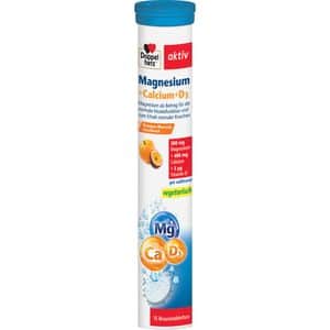 Supliment alimentar Aktiv Magneziu + Calciu + D3, 15 comprimate efervescente, DOPPELHERZ