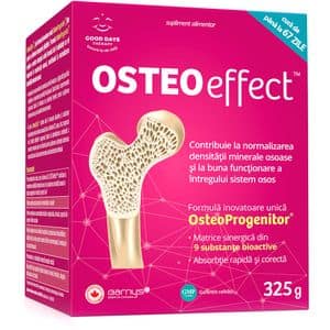 Supliment alimentar OSTEOeffect, 325 g, GOOD DAYS THERAPY