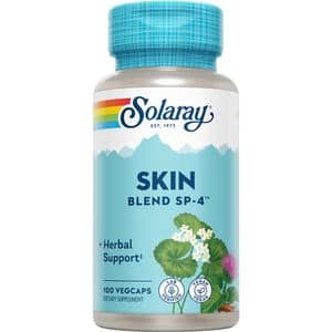 Supliment alimentar Skin Blend SP-4 Solaray, 100 capsule vegetale, SECOM