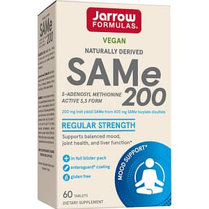 Supliment SAM-e 200 mg Jarrow Formulas, 60 comprimate, SECOM