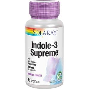 Supliment Indole-3 Supreme Solaray, 30 capsule, SECOM