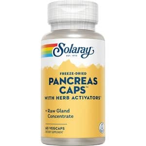 Supliment alimentar Pancreas Caps Solaray, 60 capsule, SECOM