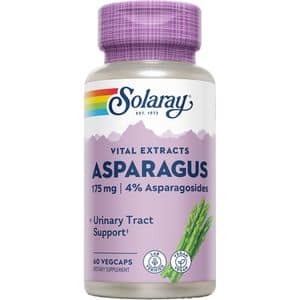 Supliment Asparagus 175 mg Solaray, 60 capsule, SECOM