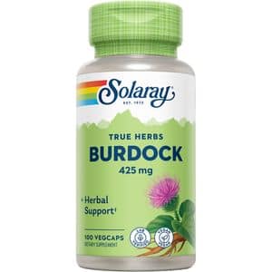 Supliment Burdock 425 mg Solaray, 100 capsule, SECOM