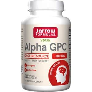 Supliment Alpha GPC 300 mg Jarrow Formulas, 60 capsule, SECOM