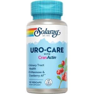 Supliment alimentar Uro-Care cu CranActin Solaray, 30 capsule vegetale, SECOM