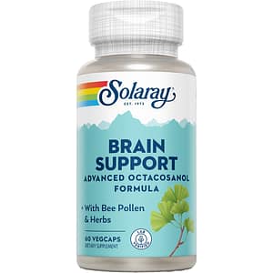 Supliment alimentar Brain Support Solaray, 60 capsule vegetale, SECOM