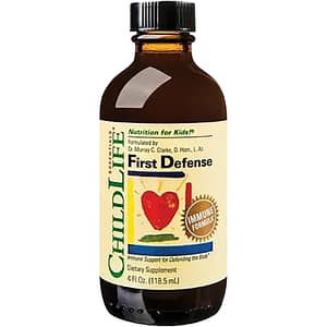 Supliment alimentar First Defense Sirop imunitate pentru copii Childlife Essentials, 118 ml, SECOM