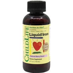 Supliment alimentar Liquid Iron 10 mg ChildLife, 118 ml, SECOM