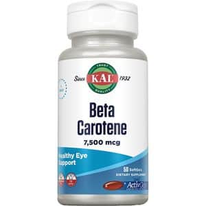 Supliment Beta Carotene KAL, 50 capsule, SECOM
