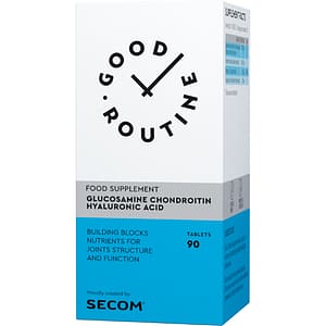 Supliment alimentar Glucozamina, Condroitina, Acid Hialuronic Good Routine, 90 comprimate, SECOM