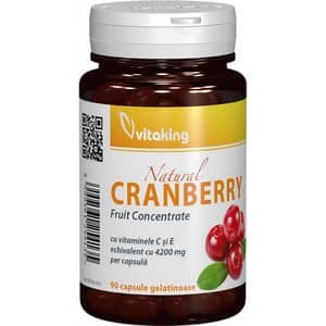Supliment Extract de Merisor canadian (afin rosu), 90 capsule gelatinoase, VITAKING