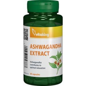 Supliment Extract de Ashwagandha 240 mg, 60 capsule vegetale, VITAKING