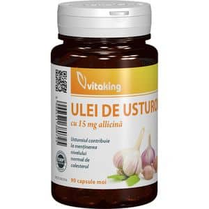 Supliment alimentar Ulei de Usturoi 30 mg, 90 capsule moi, VITAKING