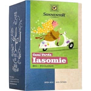Ceai verde SONNENTOR Iasomie, 18 plicuri 