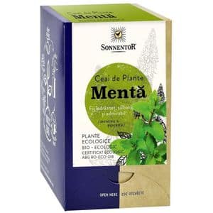 Ceai SONNENTOR Menta, 18 plicuri 