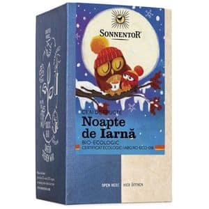Ceai fructe SONNENTOR Noapte de iarna, 18 plicuri 