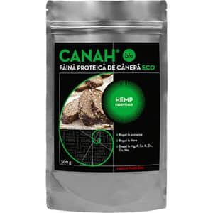 Faina proteica de canepa ECO, 300 g, CANAH