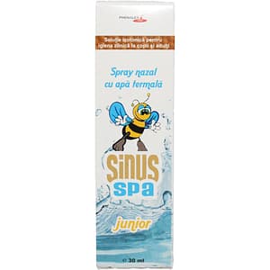 Spray nazal cu apa termala Sinus Spa Junior, 30 ml, PHENALEX