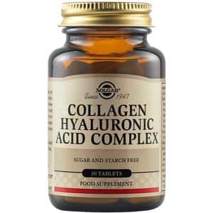 Supliment alimentar Complex de Colagen, Acid Hialuronic si Condroitina, 30 tablete, SOLGAR