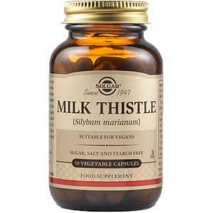 Supliment alimentar Silimarina Milk Thistle, 50 capsule vegetale, SOLGAR