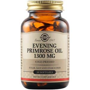 Supliment alimentar Ulei de Luminita Noptii 1300 mg, 30 capsule moi, SOLGAR