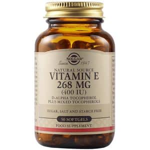 Supliment alimentar Vitamina E 268 mg 400 UI, 50 capsule moi, SOLGAR
